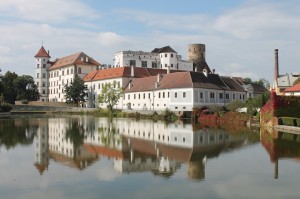 Jindřichův Hradec, zámek, hrad, Vajgar, ilustrační