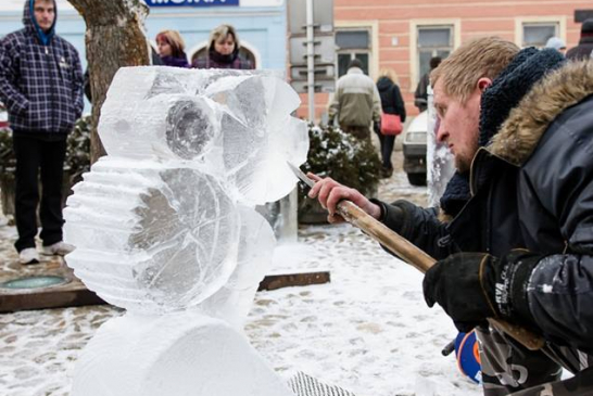 Vaše fotogalerie z ledového sochání - Autor: Jan Watzek