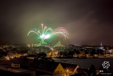 Fotil Martin Kozák: Novoroční ohňostroj v Jindřichově Hradci 2015
