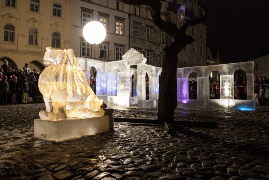Fotila Kristýna Šebková: Ledová sobota na náměstí Míru