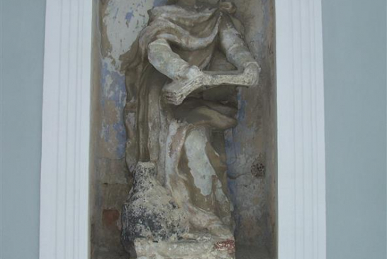 socha sv evangelisty slavonicenice