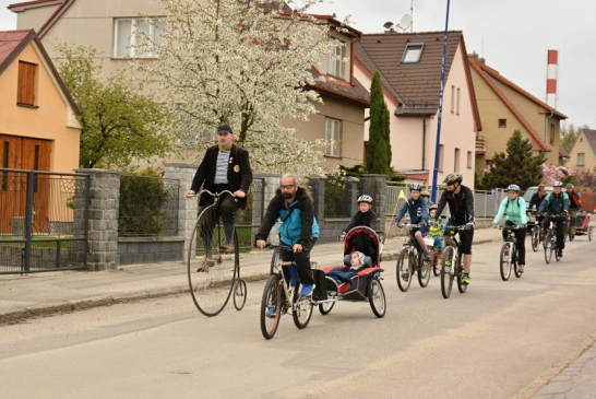 Veselá jarní cyklovyjížďka se povedla - Foto: Eva Tunklová