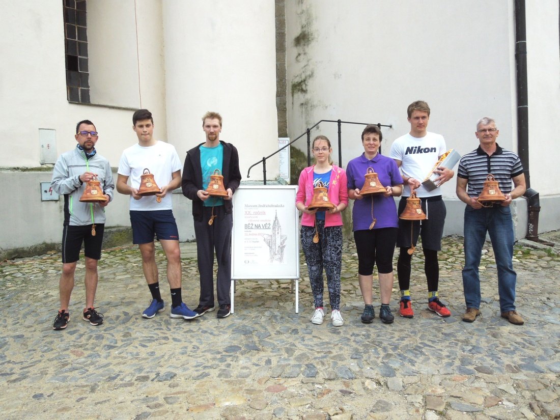Vítězové všech kategorií XX. ročníku závodu Běž na věž