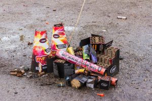 Pyrotechnika nový rok petardy