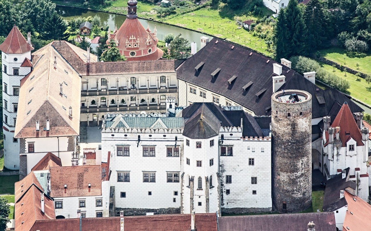 Jindřichův hradec zámek ilustrační