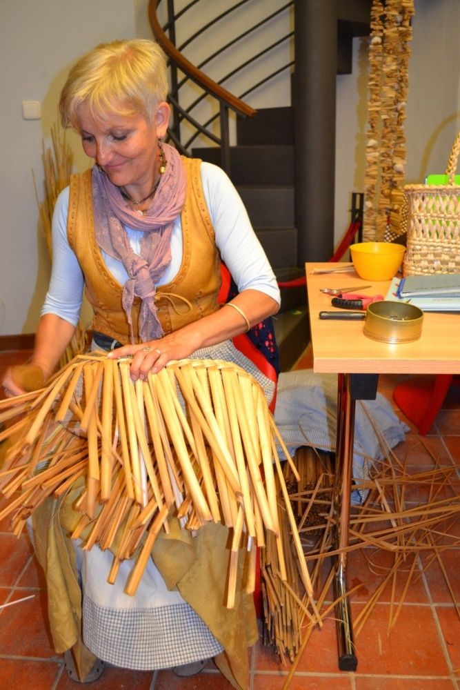 Pletení z orobince - kurz v Domě gobelínů