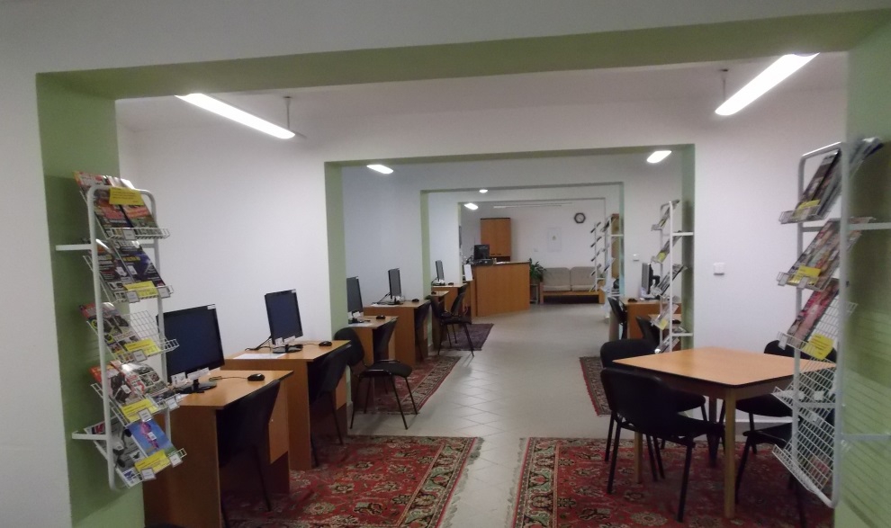 Městská knihovna spojila hudební oddělení s částí internet - čítárna