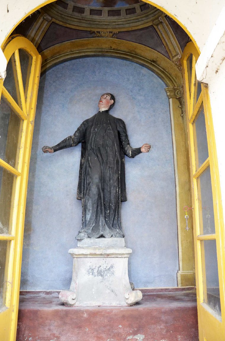 Socha sv. Aloise (Jindřichohradecké sochy a památníky #7)