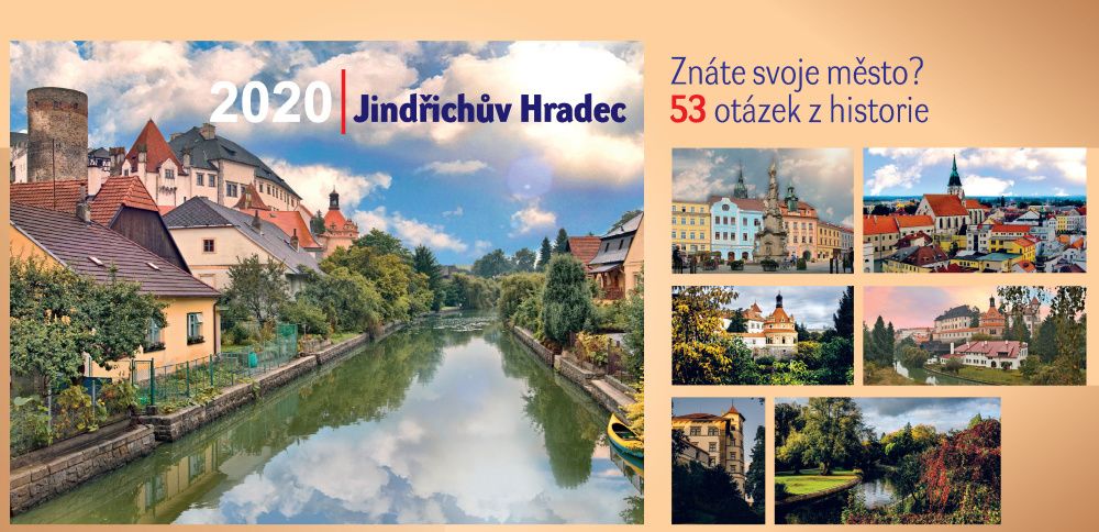 Kalendáře Jindřichova Hradce pro rok 2020 v prodeji