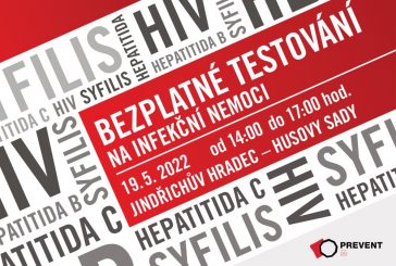 V Jindřichově Hradci a v Českých Velenicích se uskuteční bezplatné a anonymní testování na HIV, žloutenku a syfilis