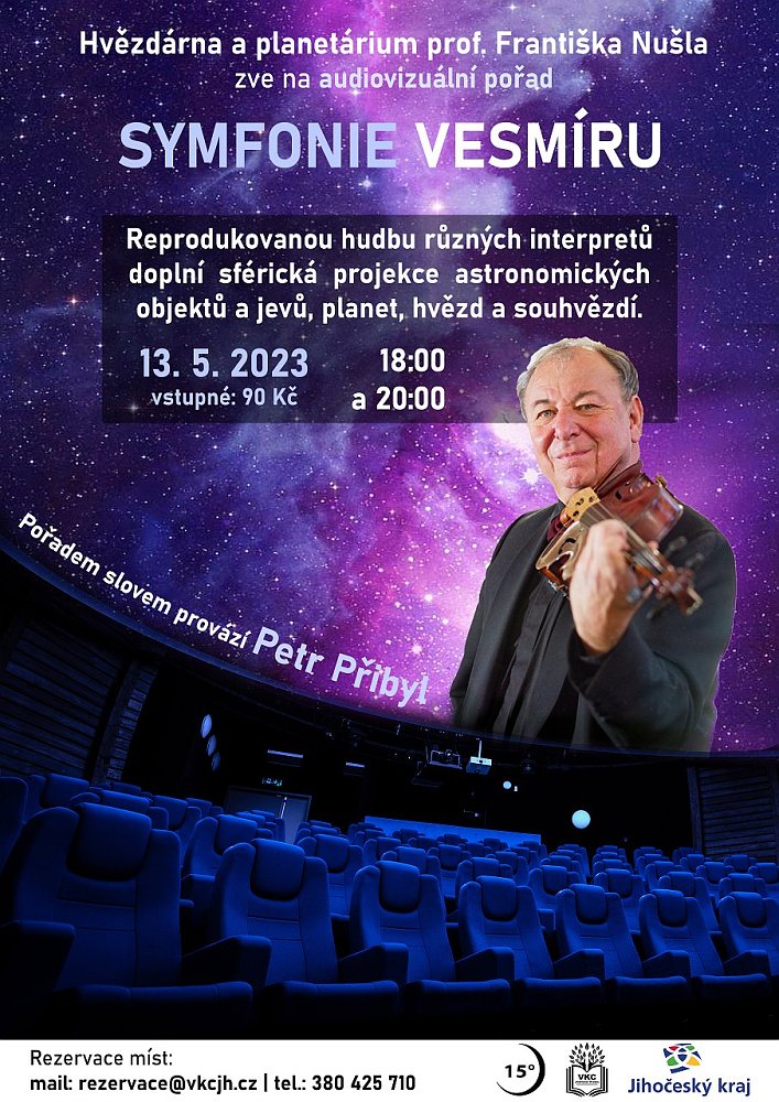 Symfonie Vesmíru | Hvězdárna a planetárium prof. F. Nušla