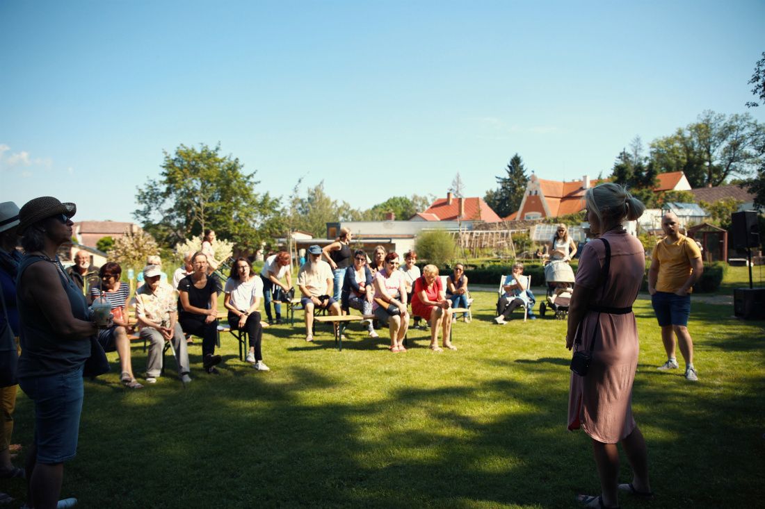 Komentovaná prohlídka v Krafferově zahradě