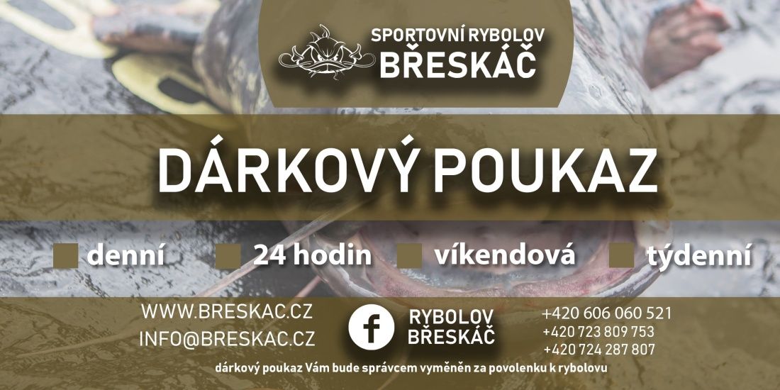 Břeskáč - Sportovní trofejní rybolov