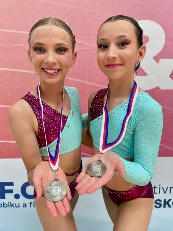 CADET DUO 2.místo Adéla Chytrová + Bětka Žerníčková
