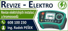 Revize - Elektro | ing. Pešek